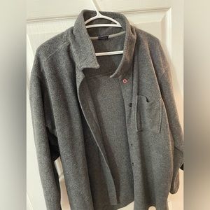 Dark Grey Coverup Sweater